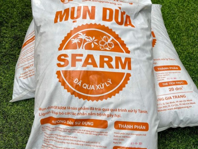 Mụn dừa 20dm3 Sfarm